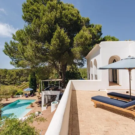 Luxurious Ibiza Casa Pacifica 6 Bedrooms Large Outdoor Dining Area Bbq San Rafael 圣埃乌拉利亚