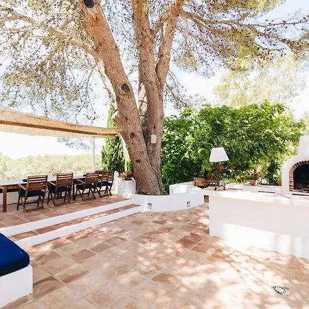 Vila Luxurious Ibiza Casa Pacifica 6 Bedrooms Large Outdoor Dining Area Bbq San Rafael Santa Eularia des Riu